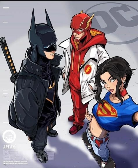 Kensuke Creations, Dc Superheroes Art, Univers Dc, Arte Dc Comics, Dc Comics Superheroes, Batman Comic Art, Dc Comics Artwork, Superhero Characters, Dc Comics Characters