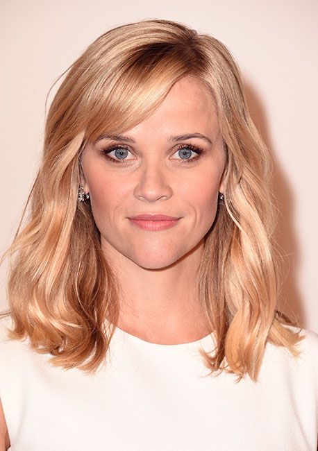 Long Lob, Reese Witherspoon Hair, Hair 2022, Fringe Hairstyles, Nude Lip, Reese Witherspoon, Hair Envy, Celebrity Hairstyles, Face Shape