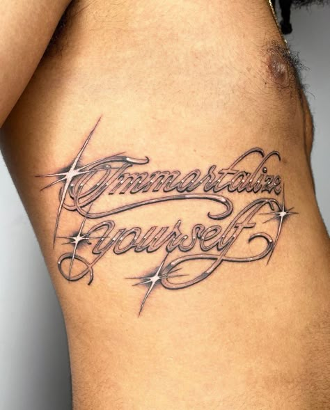 Devine Tattoo, Chest Tattoo Fonts, Old English Tattoo, Sign Painting Lettering, Names Tattoos For Men, Hyper Realistic Tattoo, Colorful Tattoos, Chicano Lettering, Tattoo Lettering Styles