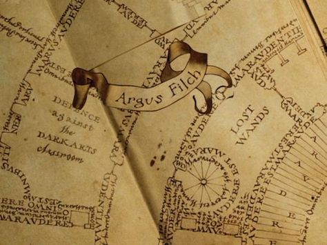 Marauder's Map Marauders Map Aesthetic, Map Aesthetic, The Marauders Map, Maps Aesthetic, Marauders Map, Potion Bottles, Harry Potter Aesthetic, The Marauders, Compass Tattoo