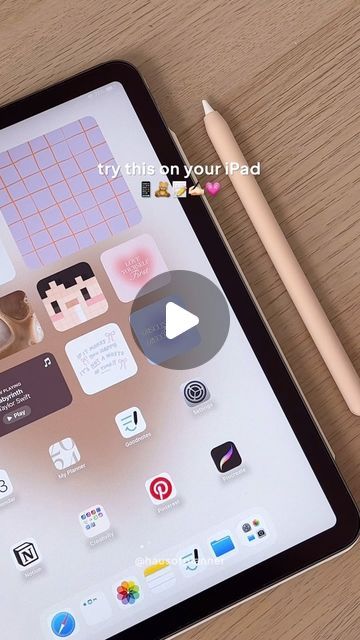 Haus of Planner | Digital Planning on Instagram: "💗 Try this on your iPad!📱  I’m using my digital planner, stickers, & handwriting font in Goodnotes6 app (@goodnotes.app) 📝  〰️ #midyearplanner #digitalplanner #digitalplanning #ipadplanning #ipadplanner #digitalnotetaking #goodnotes #goodnotesplanner #plannnerspread #weeklyspread #dailyspread #digitalstickers #planwithme #plannerpeace #ipadaesthetic  #studygram #studymotivation #studynotes" Ipad Air Aesthetic, Air Aesthetic, Mid Year Planner, Ipad Hacks, Ipad Tutorials, Digital Planner Stickers, Notes Planner, Ipad Planner, Planner Digital