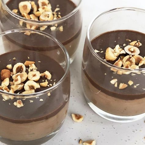 Hazelnut Mousse Recipe, Creamy Food, Hazelnut Mousse, Dessert Cart, Hazelnut Recipes, Raspberry Coulis, Hazelnut Praline, Hazelnut Butter, How To Roast Hazelnuts