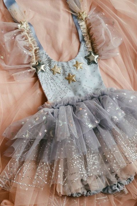 Fairytale Birthday, Tulle Ruffles, Kids Dress Up, Fairy Birthday, Little Outfits, Blue Tones, To The Moon, Kids Costumes, Toddler Outfits