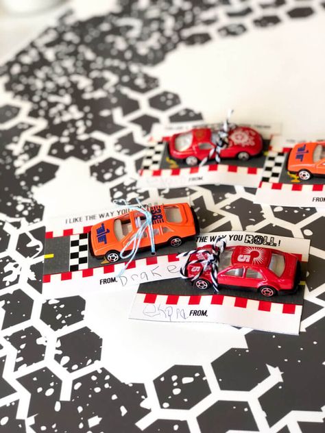 Monster Truck Valentines, Valentine Cards For School, Car Valentine, Valentines Class Party, School Valentine Cards, Valentines Party Decor, Valentine's Party, Monster Truck Party, Monster Trucks Birthday Party