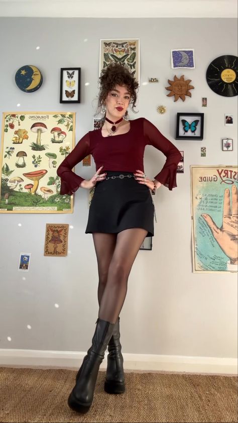 Sophie Seddon, Melbourne Fashion, Future Clothes, Witch Outfit, Goth Outfits, Looks Style, Dream Clothes, Looks Vintage, Fall Winter Outfits