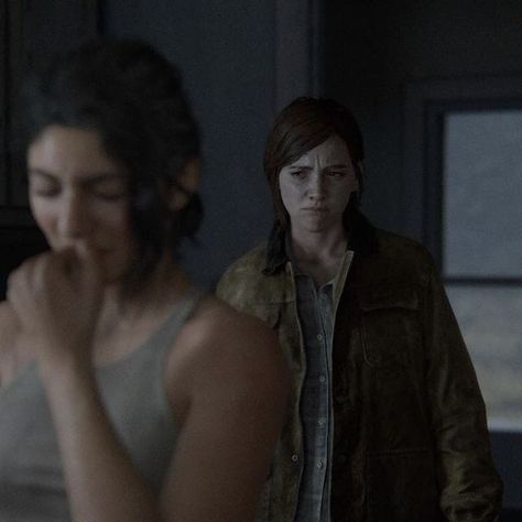 She should have stayed to save everything she had. But if she didn't go. Then she wouldn't have lived to let Abby go. Ellie X Dina, Dina The Last Of Us, Dina And Ellie, Dina Tlou, The Last Of Us Game, Last Of Us Game, Ellie Dina, Ellie And Dina, Last Of Us Ellie