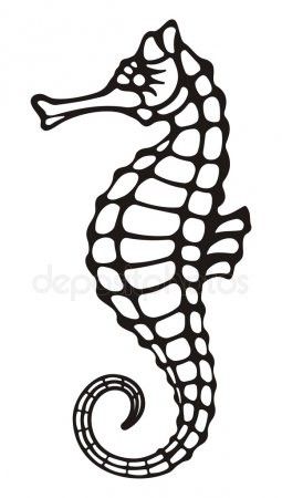 Seahorse Outline, Seahorse Crafts, Seahorse Drawing, Petit Tattoo, Seahorse Art, Horse Coloring Pages, Vintage Jewelry Art, Sea Horse, Horse Coloring