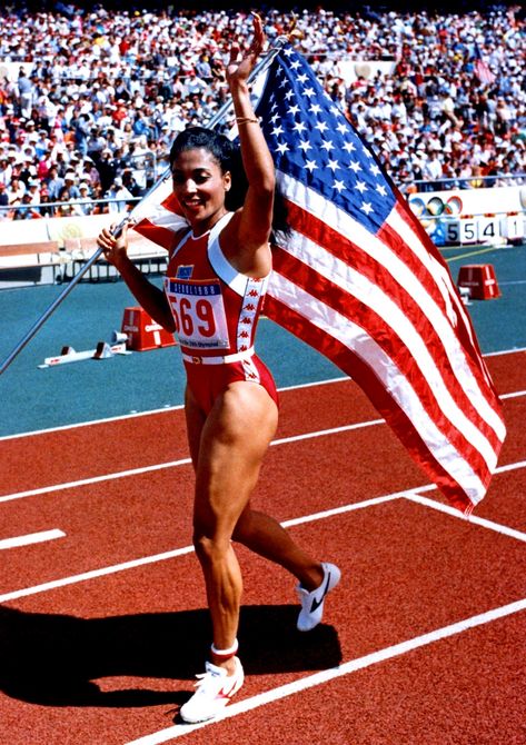 Florence Griffith Joyner, Bloopers, Gold Medal, All Time, Florence, Track, Celebrities, Sports