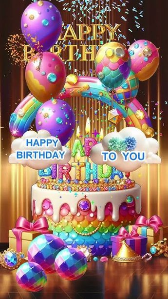 Happy Birthday Crystal Images, Happy Birthday Musical Images, Happy Birthday To You Song, Baby Hairless Cat, Happy Birthday Hippie, Birthday Emoticons, Happy Birthday Song Video, Wishes Song, Blessed Sunday Quotes