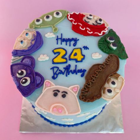 Disney Cookie Cake, Toy Story Buttercream Cake, Toy Story Cookie Cake, Toy Story Sheet Cake, Toy Story Birthday Cake, Toy Story Cookies, Cottage Food, Display Cake, Disney Cookies