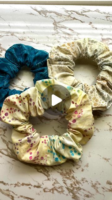 Inflorescence Designs on Instagram: "Fabric Scrap Scrunchies!   Find a slow full tutorial with measurements for FREE on my blog.  Link in profile or find it here:  www.inflorescencedesigns.com  Fabric from @island_batik   #islandbatik #islandbatikfabric #scrunchies #scrunchie #sewinghack #sewinghacks #freetutorial #freesewingtutorial #ilovetosew #hairscrunchie #hairscrunchies #artsandcrafts #reels #handmade" Handmade Scrunchie, Sewing Tutorials Free, Batik Fabric, Scrunchie Hairstyles, Free Tutorial, Fabric Scraps, Sewing Hacks, Find It, Scrunchies