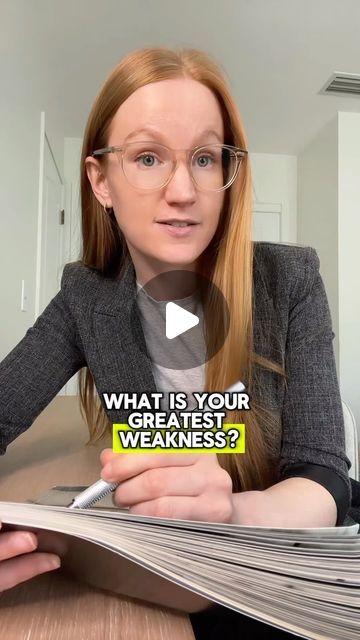 Jessica Spangler on Instagram: "HOW TO ANSWER: What is your greatest weakness? @ecommjess has been both the interviewer and the interviewee, and while I HATE this question, it’s still important to think about what it actually means and to have an answer on the ready.   Follow @ecommjess to learn all things money! Follow @ecommjess to learn all things money! Follow @ecommjess to learn all things money!  What is your answer to this question?   #moneytips #jobinterview #careeradvice #money #finance #careerdevelopment #interviewtips #negotiate #jobsearch #personalfinance #corporate #womensupportingwomen" What Are Your Weaknesses Interview, Greatest Weakness Interview Answer, What Is Your Weakness Interview Answer, Interview Weakness Answers, How To Answer Interview Questions, Weaknesses For Interview, Weakness Interview, Interview Answers, Interview Questions And Answers