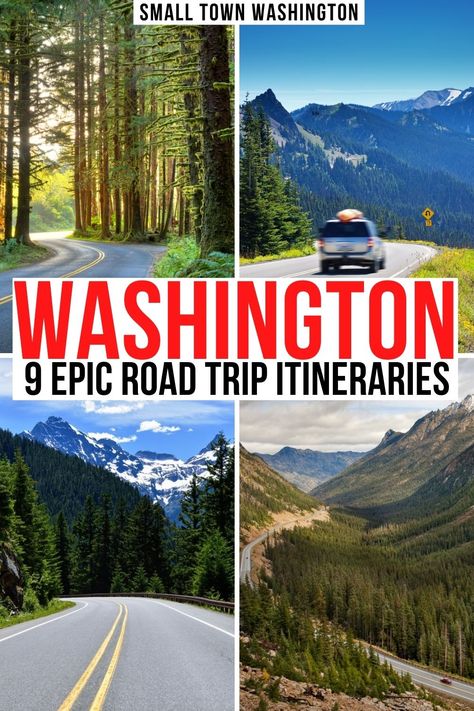 Washington State Road Trip, Small Town Washington, Earth Trekkers, Washington Road Trip, Washington Vacation, Washington State Travel, Best Road Trips, Washington Travel, Cascade National Park