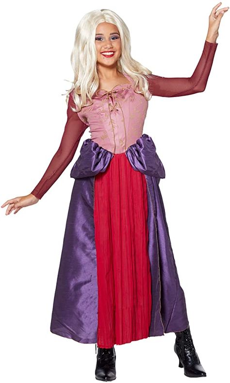 Sarah From Hocus Pocus, Sarah Hocus Pocus, Sarah Sanderson Hocus Pocus, Sarah Sanderson Costume, Halloween Apartment, Hocus Pocus Costume, Food Halloween Costumes, Halloween City, Sarah Sanderson