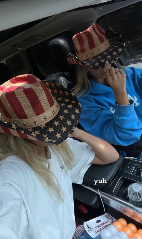 The Sweetest Thing Aesthetic, Yee Haw Aesthetic, Fourth Of July Pics, Emma Macdonald, Costal Cowgirl, Classy Cowgirl, Happy Birthday America, Best Friend Photoshoot, Western Girl