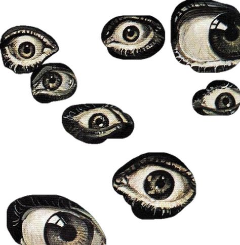 Photos For Collage, Goth Moodboard, Punk Moodboard, Gothic Collage, Eyes Collage, Punk Elements, Punk Collage, Eye Texture, Collage Elements