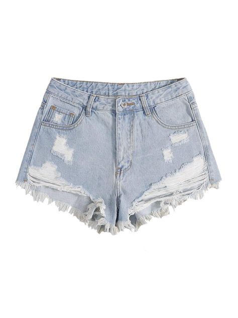 PRICES MAY VARY. 85% Soft Fabric, 15% Polyester Imported Button closure Hand Wash Only Features: high waist, ripped, raw hem, denim shorts Fabric has no stretch,but it's soft and comfortable Occasion: weekend casual, daily wear, holidays, party or daily life Waist Size: (X-Small) 26.8 inch; (Small) 28.3 inch; (Medium) 29.9 inch; (Large) 32.3 inch Please refer to size measurement in the last item picture before ordering Size Chart     X-Small:Waist Size: 26.8", Hip Size: 37.8", Length: 9.70", Thi Wide Leg Denim Jeans, Summer Bottoms, Summer Shorts Denim, Summer Shorts Outfits, Ripped Shorts, Denim Jean Shorts, Jeans Casual, Cute Jeans, High Waisted Shorts Denim