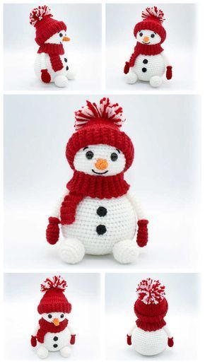 Crochet Snowman PDF Amigurumi Free Pattern Free Crochet Pattern For Snowman, Crochet Amigurumi Snowman, Snowman Amigurumi Pattern, Crochet Christmas Snowman Free Pattern, Crochet Melted Snowman Free Pattern, Amigurumi Free Pattern Snowman, Mini Snowman Crochet Patterns Free, Christmas Crochet Scarf Pattern Free, Crochet Pattern For Snowman