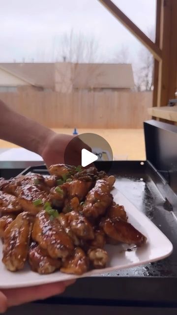 Blackstone Products on Instagram: "Casey killing it with these chicken wings made right on the griddle top!🔥  📷 by @cook_n_woods: Chicken wings on the @blackstoneproducts !   #blackstone #blackstoneproducts #chickenwings #réel #reels #recipe #recipes #happyholidays #fingerfood #fingerfoods" Black Stone Recipes, Blackstone Recipes, Blackstone Griddle, Killing It, Black Stone, Finger Foods, Chicken Wings, Chicken, On Instagram