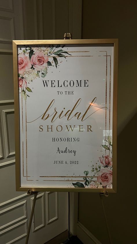 Bridal shower Bridal Welcome Ideas At Home, Bride To Be Welcome Board, Welcome Signs For Bridal Shower Entrance, Welcome To My Bridal Shower Signs, Hens Party Welcome Sign, Beauty Room Design, Wedding Planning Decor, Bridal Shower Planning, Bridal Shower Signs