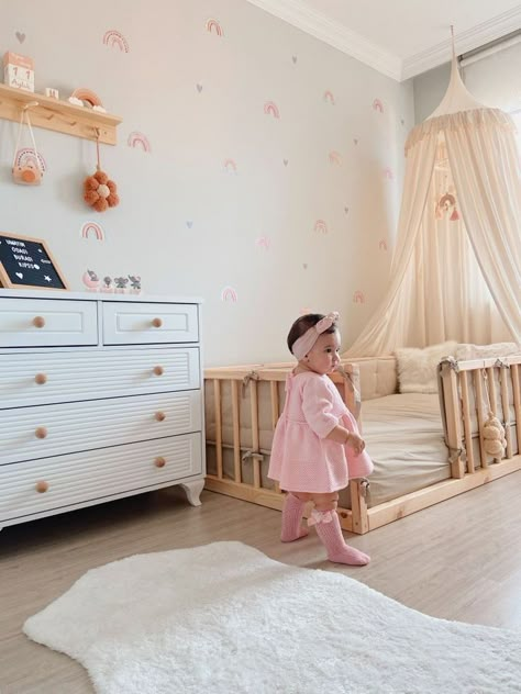 Rocking Bed, Rocking Cradle, Wooden Rocking Chair, Toddler Bedroom Girl, Cozy Baby Room, Bed Wooden, Kids Armchair, Toddler Girl Room