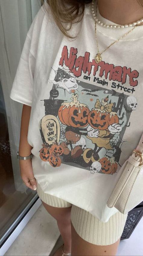 Mickey Tshirt, Halloween Core, Mickey Halloween, Mickey Minnie, Main Street, Spooky Season, Halloween Shirt, Trick Or Treat, Pumpkins