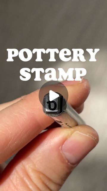 Dylan Jordan Ceramics on Instagram: "MY POTTERY STAMP  ժ 

I seem to get asked about this a lot, so I wanted to make a quick video to explain how I got it! 😊

#ceramics #pottery #clay #stoneware" Pottery Stamps Ideas, Stamp Ceramic, Ceramic Stamps, Dylan Jordan, Pottery Stamps, Pottery Stamp, Pottery Videos, Pottery Clay, Ceramics Pottery