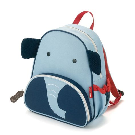 Skip Hop | Zoo Little Kid Backpack Mochila Skip Hop, Elephant Zoo, Elephant Backpack, Skip Hop Zoo, Toddler Essentials, Animal Backpacks, Cartoon Elephant, Toddler Backpack, Skip Hop