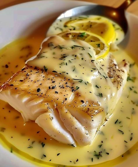 Recipes Addict - Lemon Sauce for Fish 🍋🐟

Ingredients:
- 1... Fish With Sauce Recipe, Coconut Lime Sauce For Fish, Kingklip Recipes Fish, November Drinks, Lemon Sauce For Fish, Golden Potato Recipes, Sauce For Fish, Lemon Pepper Sauce, Party Hosting