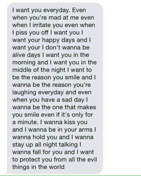 Romantic Text Messages, What I Like About You, Romantic Texts, Love For Him, Bae Quotes, Relationship Texts, Boyfriend Goals, Boyfriend Quotes, The Perfect Guy