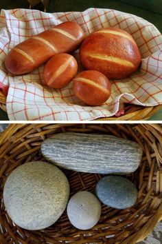 Rocks That Look Like Food, Painted Rocks Food Stones, Rocks Painted As Food, Painted Rock Play Food, Mud Kitchen Food Rocks, Painted Rock Food Mud Kitchen, Rock Food For Mud Kitchen, Mud Kitchen Rock Food Diy, Mud Kitchen Painted Rocks