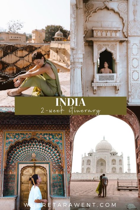 2-Week Rajasthan Itinerary: Best First-Timer’s India Itinerary — Where Tara Went India Itinerary, South India Travel Itinerary, India Itinerary 2 Weeks, Rajasthan Tourism Places To Visit, Rajasthan Tourist Places, Amer Fort, Rajasthan Famous Places, Times Of India, Jaisalmer