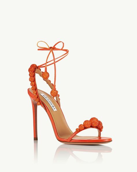 ♔ Aquazzura Aquazzura Sandals, Aquazzura Heels, Nice Sandals, Aquazzura Shoes, Shoes Heels Classy, Footwear For Women, Luxury Footwear, Aesthetic Shoes, Shoe Show