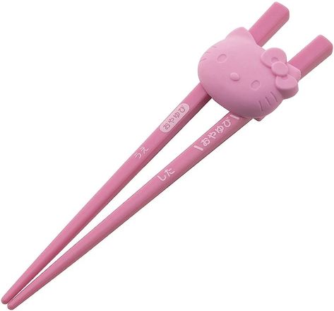 Silicon hello kitty chopsticks and holder, found at Amazon for small price. #iearncommission #ad #affiliate #hellokitty #sanrio #kawaii #anime #cute #kitchen Kids Chopsticks, Training Chopsticks, Hello Kitty Decorations, Chopstick Holder, Cup Noodles, Kids Training, Pink Kitchen, Hello Kitty Items, Hello Kitty Collection