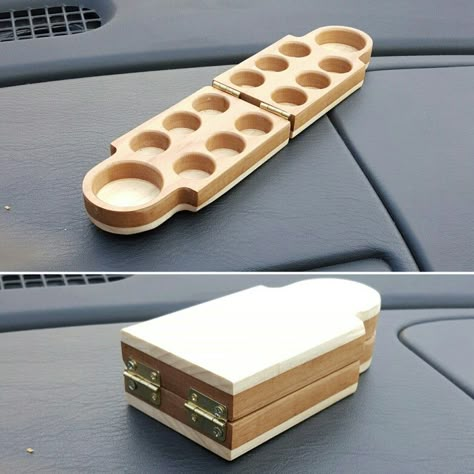 Folding Mancala Board Mancala Board Diy, Diy Mancala Board, Mancala Board, Mancala Game, Handmade Games, Bored Games, Wooden Board Games, Wood Games, Woodworking For Kids