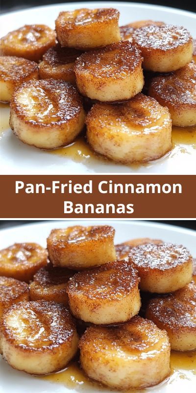 Pan-Fried Cinnamon Bananas Recipe – Quick, Easy, and Delicious Looking for an easy dessert or breakfast topping? This pan-fried cinnamon bananas recipe is the perfect quick treat! With just a few ingredients—bananas, honey, cinnamon, and