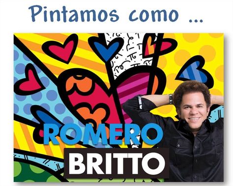 TÍTULO:         JUSTIFICACIÓN:     Para el proyecto he decidido escoger a Romero Britto por dos razones: una de ellas es fomentar la curios... Red Y, Art Lesson, Art Lessons, Painting & Drawing, Pop Art, Backpacks, Red, Art