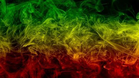 Photo abstract background smoke curves a... | Premium Photo #Freepik #photo #color-wave #color-flow #rasta #green-wave Rasta Colors Background, Color Flow, Rasta Colors, Green Wave, Color Wave, Reggae Music, Colors Green, Red Green Yellow, Abstract Background