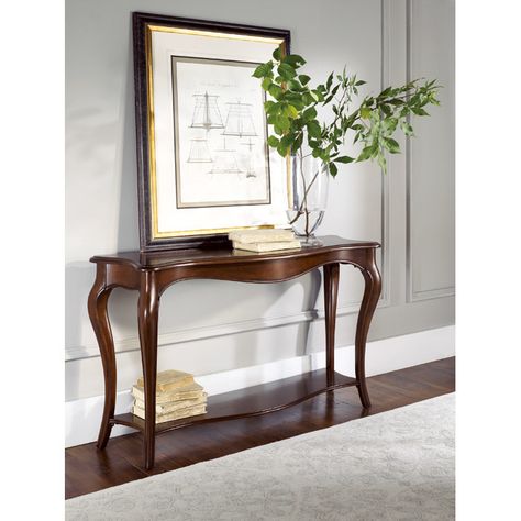 Hammary Cherry Grove The New Generation Console Table American Drew Furniture, Wood Sofa Table, Entrance Table, Livingroom Layout, Furniture Arrangement, Classic Furniture, New Generation, Sofa Table, Decoration Design