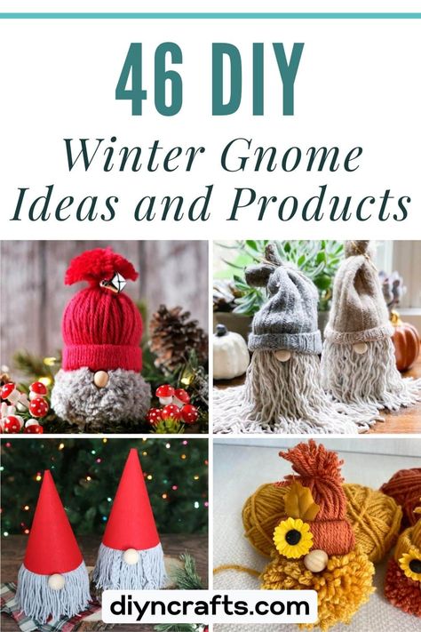 46 DIY Winter Gnome Ideas and Products Gnome Ideas Diy, Yarn Gnomes Diy, Valentine Gnomes Diy, Gnome Gift Ideas, Gnome Ideas, Gnome Pictures, Diy Winter, Diy Toilet, Gnome Hat