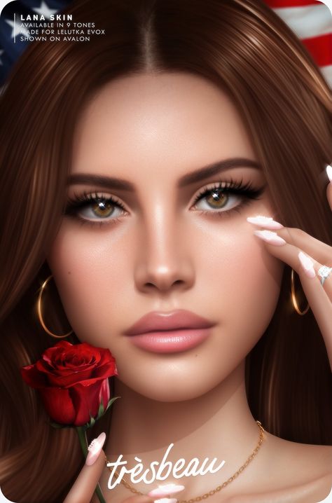 Sims Cc Face Shape, Birthmarks Sims 4 Cc, Facial Features Sims 4 Cc, Sims4 Cc Face Shape, Sims4 Cc Lana Del Rey, Lana Del Rey Sims 4 Cc, Sims Cc Facial Features, Sims 4 Lana Del Rey Cc, Skin Line