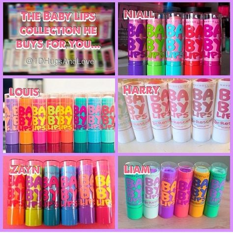 Baby lips collection you have Lip Balm Cute, Baby Lips Maybelline Collection, Baby Lips Lip Balm Target, Lil Mama Lip Gloss, Baby Lips Collection, Walmart Makeup, Baby Lips Maybelline, Hand Makeup, Eos Lip Balm