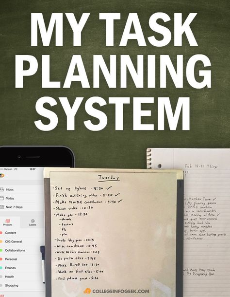 The system I use to capture, organize, and complete tons of work How To Keep Track Of Work Tasks, Task Organizer, Aesthetic Planner, Planning System, Work System, Study Smarter, Printables Free, Todo List, Agenda Planner