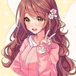 ☏︎𝘴ꪖ𝘴𝘂ⁿᵃʳᵘ☏︎ - 19 - Sayfa 3 - Wattpad Anime Curly Hair, Hyanna Natsu, Flower In Hair, Simple Character, Drawing Hair, Long To Short Hair, Creative Profile Picture, Anime Hair, Girl Short Hair