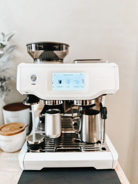 Breville Barista Touch Espresso … curated on LTK Coffee Organization Ideas, Breville Barista Touch, Coffee Organizer, Breville Espresso Machine, Breville Espresso, Coffee Organization, Coffee Station Kitchen, Organizer Ideas, Espresso Bar