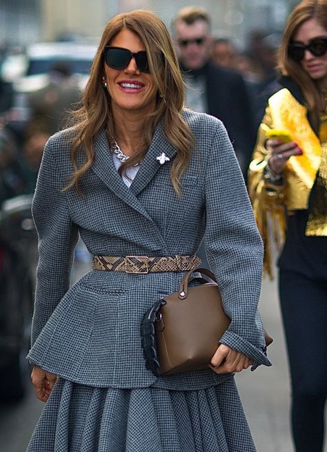 The Many Bags of Celebrities at Milan Fashion Week Fall 2014-15 Fendi By The Way Outfit, Fendi By The Way, Anna Dello Russo, Bag Outfit, Office Outfit, Vogue Japan, Famous Fashion, Street Outfit, Fashion Event