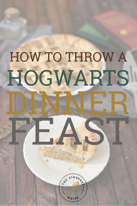 Return to Hogwarts and celebrate with a Hogwarts Dinner Feast! These fun Harry Potter recipes are great for the whole family! #HarryPotterRecipes #ThemedDinnerParty Harry Potter Themed Food, Harry Potter Feast, Harry Potter Recipes, Harry Potter Dinner, Return To Hogwarts, Harry Potter Desserts, Dinner Feast, Harry Potter Snacks, Harry Potter Parties Food