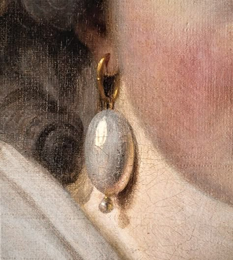 Madame Nicaise Perrin by Jean Charles Nicaise Perrin Art Of Jewellery, Pearl Painting, Jewelry Painting, 18th Century Art, Pearl Art, Holy Art, Painting Details, Art Details, Classic Paintings