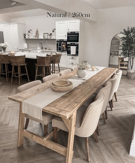 Reclaimed Wood Dining Table Rustic Solid Wood Farmhouse Kitchen Table 'the Andersson Dining Table' - Etsy UK Wood Dining Table Rustic, Table With Chairs, Dining Table Rustic, Reclaimed Wood Dining Table, Farmhouse Kitchen Tables, Dining Room Style, Dinning Room Design, Small Kitchens, Hus Inspiration