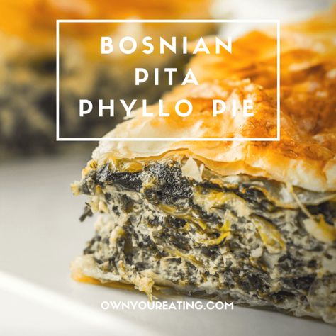 Spinach Feta Pie, Spanakopita Recipe, Greek Spinach, Greek Spinach Pie, Spinach Pie, Spinach Ricotta, Greek Dishes, Spinach Recipes, Savory Pie